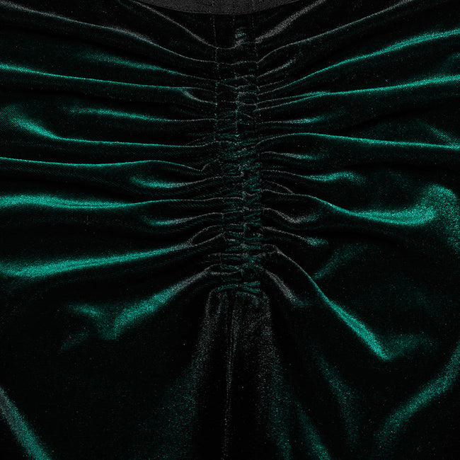 Goth gradient printed flared pants