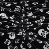 Goth skull flared Pants