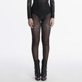 Cyber Skull Gradient Printed Pants