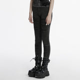 Apocalypse punk knitted jeans