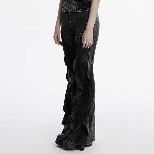 Doomsday wasteland flared pants