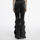 Doomsday wasteland flared pants