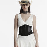 Punk minimalist corset