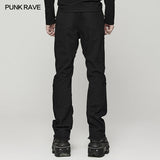Punk spider mesh pants