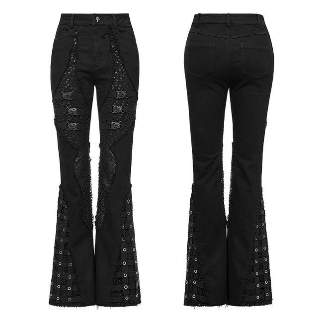 PUNK Cage Flared Pants