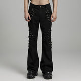 PUNK Personalized Flare Pants For Men