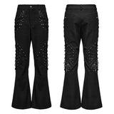 PUNK Personalized Flare Pants For Men