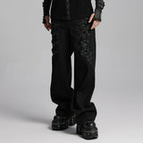 Punk Street Personalized Wide Leg Pants