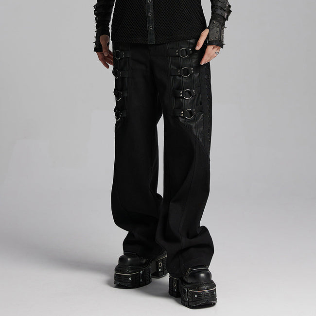 Punk Street Personalized Wide Leg Pants