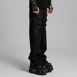 Punk Street Personalized Wide Leg Pants