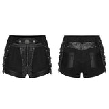Punk armor fragments shorts