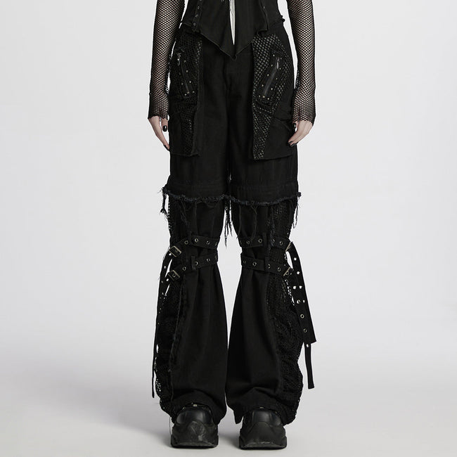 Punk detachable decadent pants