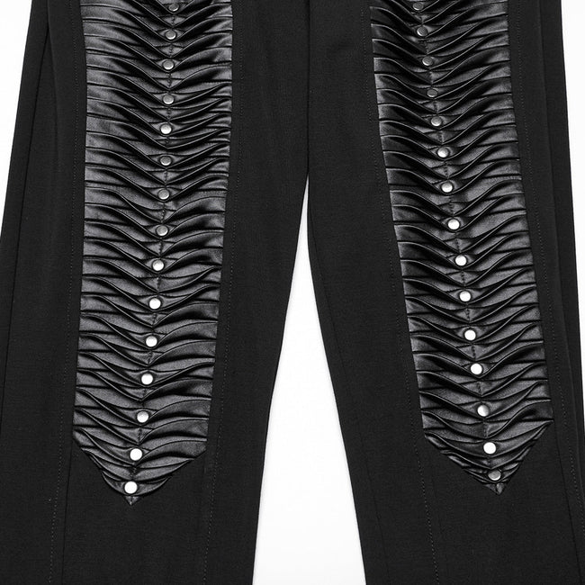 Punk 3D pleated leggings