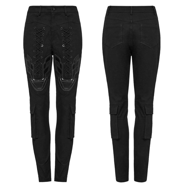 Cyberpunk eye-catching tight leggings