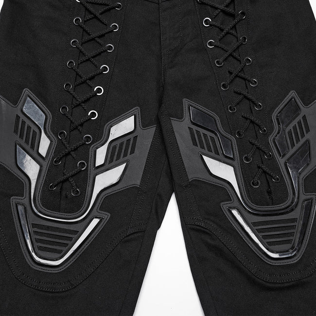 Cyberpunk eye-catching tight leggings