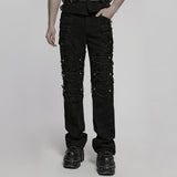 Personalized straight punk pants