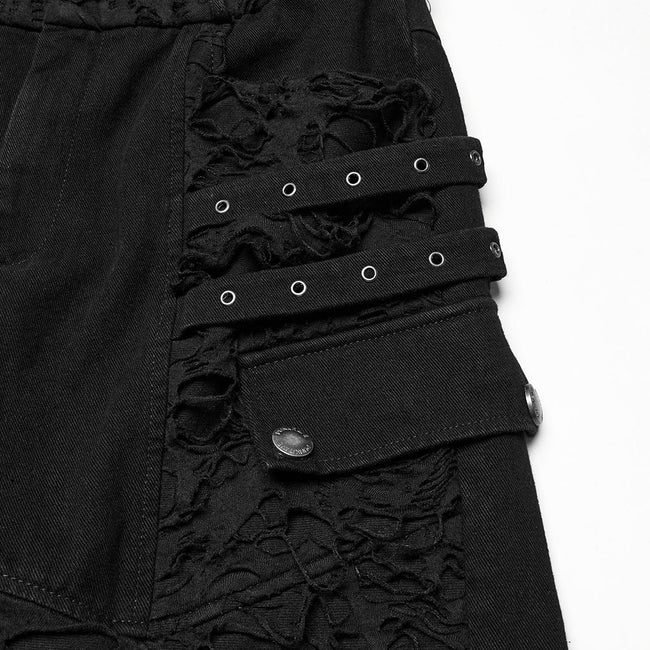 Personalized straight punk pants