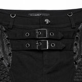 Punk two-piece skirt shorts
