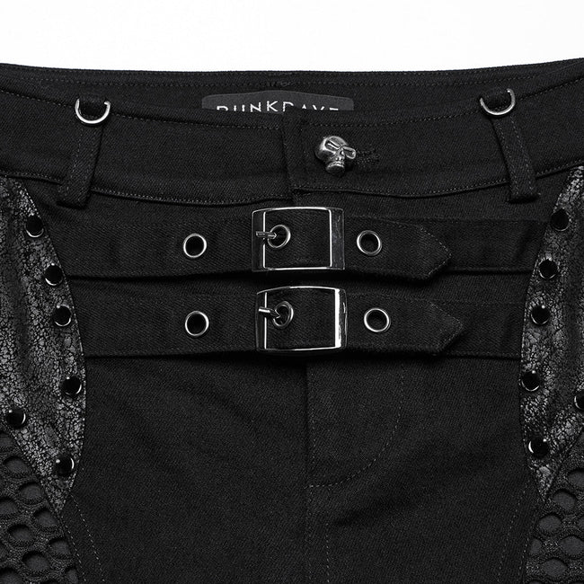 Punk two-piece skirt shorts