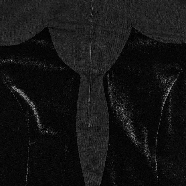 Goth Gorgeous Velvet  Lace Dress