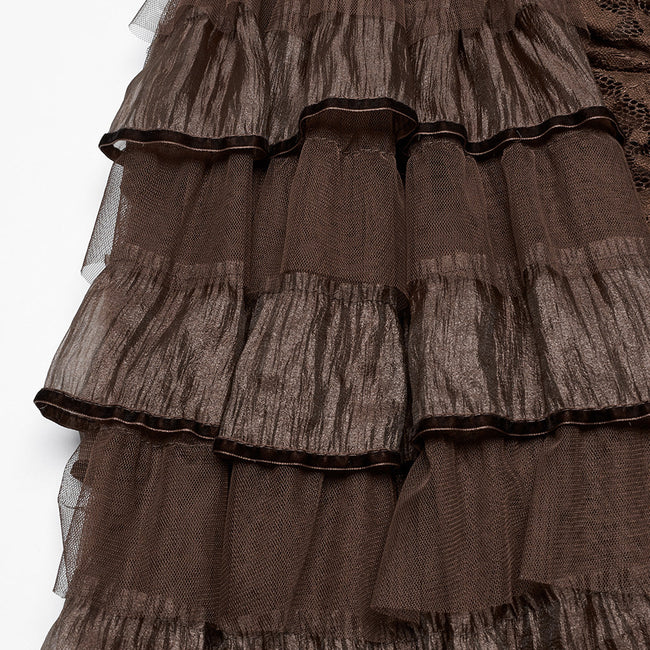 Steampunk lace dress