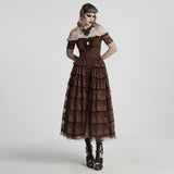 Steampunk lace dress