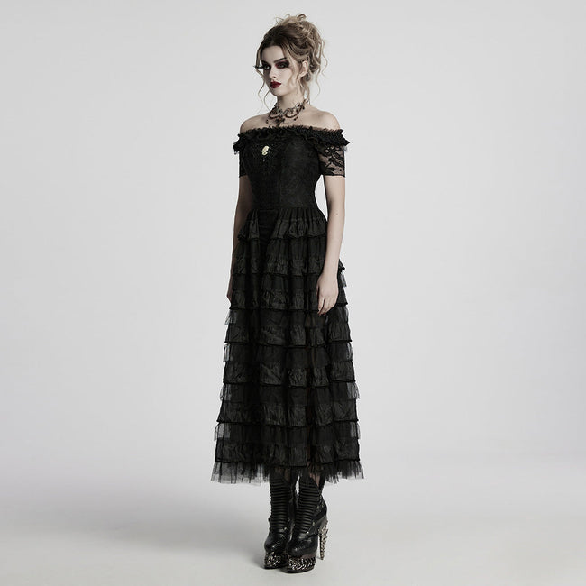 Steampunk lace dress