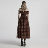 Steampunk lace dress