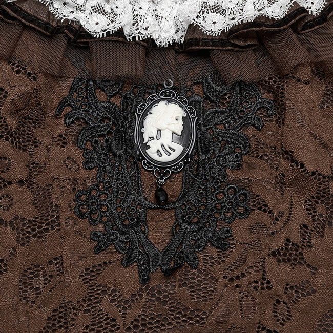 Steampunk lace dress