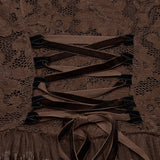 Steampunk lace dress