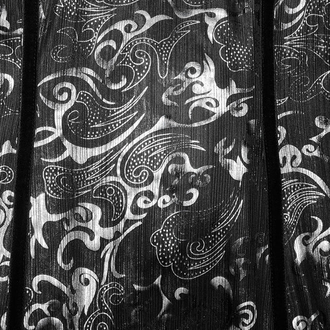 Goth Flowing Fairy  Dress