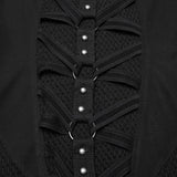 Punk hooded visual dress