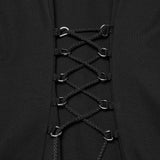 Punk hooded visual dress