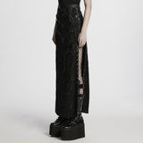 Gothic visual lace skirt