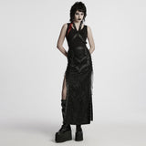 Gothic visual lace skirt