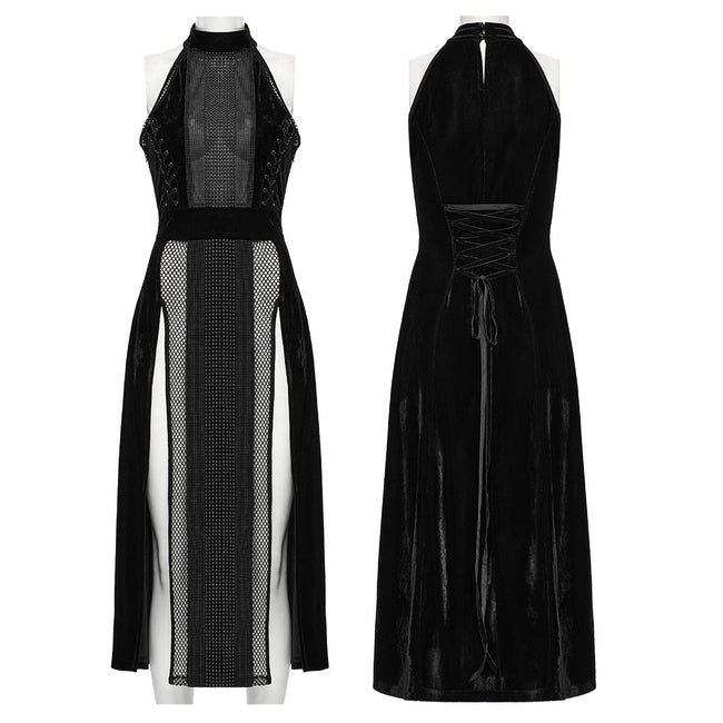 Gothic sexy long dress