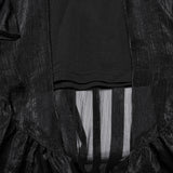 Gothic Romantic Chiffon Skirt