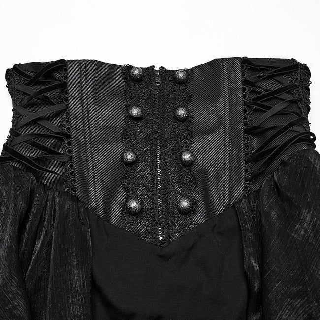 Gothic Romantic Chiffon Skirt