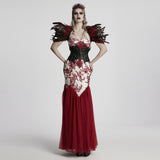 Gothic glamorous dress