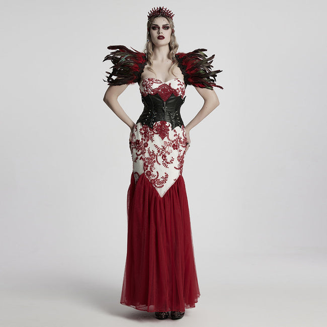 Gothic glamorous dress