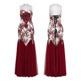 Gothic glamorous dress