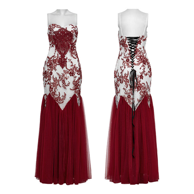 Gothic glamorous dress