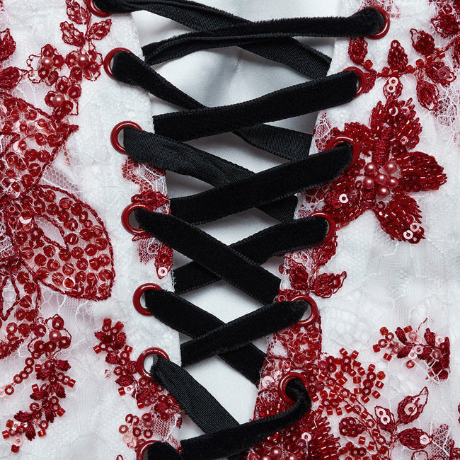 Gothic glamorous dress