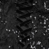 Gothic glamorous dress