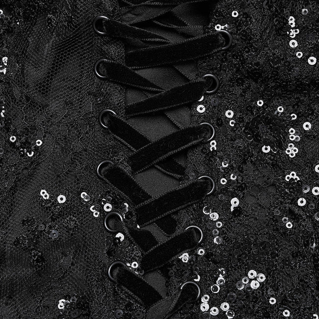 Gothic glamorous dress