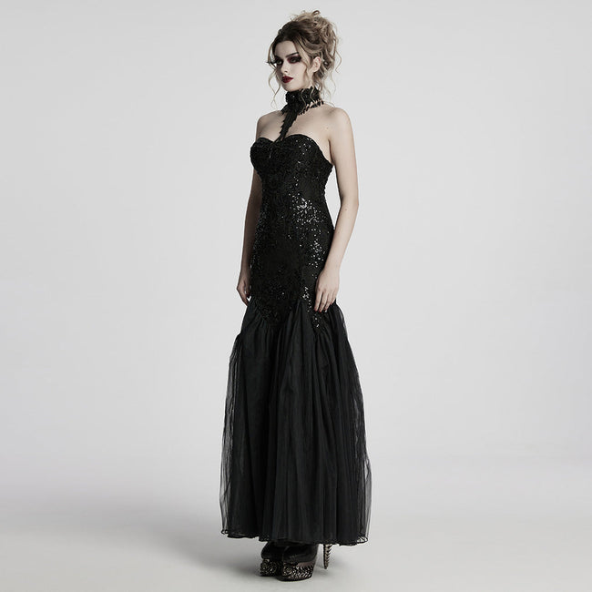 Gothic glamorous dress