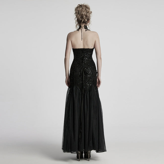 Gothic glamorous dress