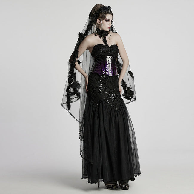 Gothic glamorous dress