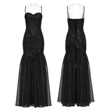 Gothic glamorous dress