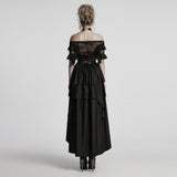 Gothic Elf Off Shoulder Dress